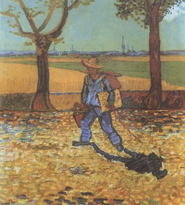 Vincent Van Gogh The Painter on His way to Work (nn04)